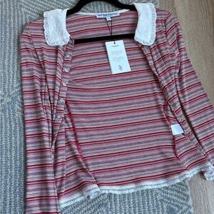 Fait Par Foutch Edith Cardigan NWT XXS